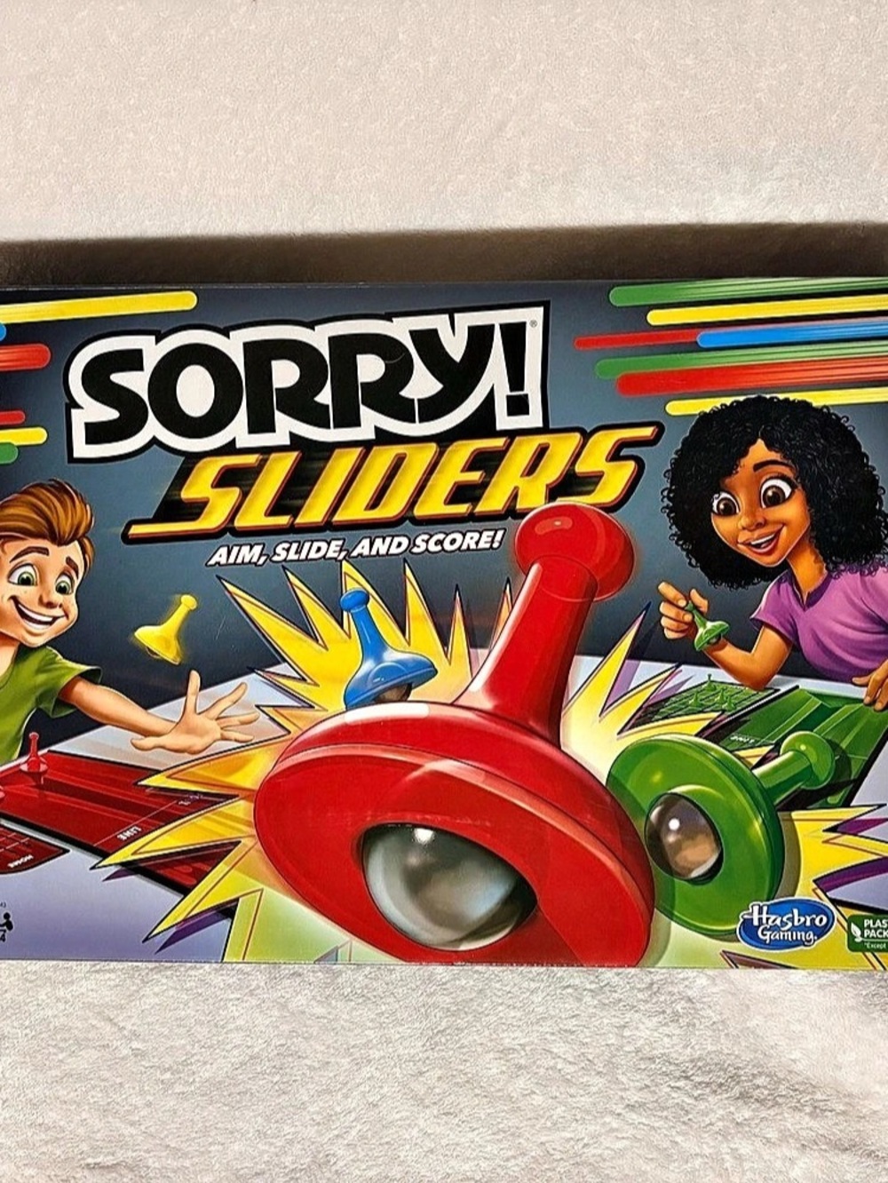 NEW Hasbro "Sorry! Sliders" Board Game, Never Opened
